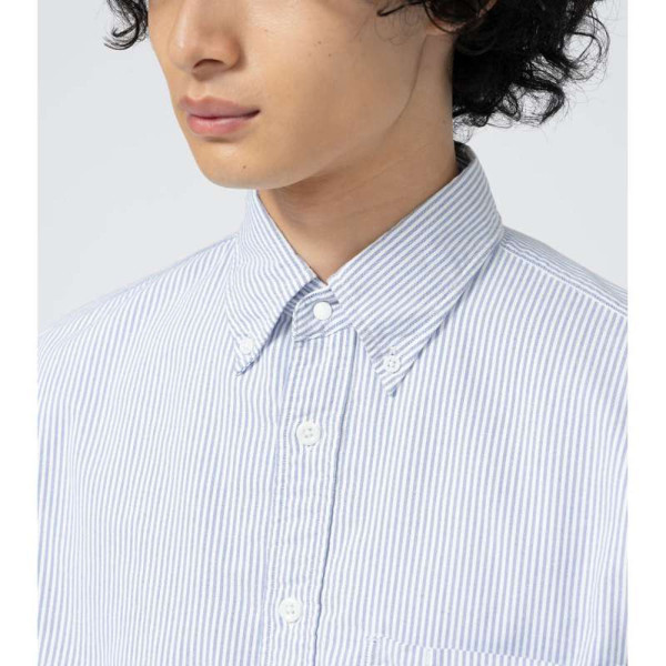 노스페이스퍼플라벨 버튼다운 스트라이프필드 셔츠 2컬러 N24FG065