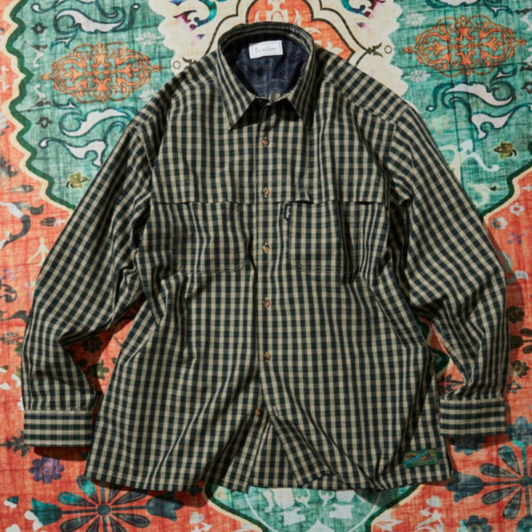 프릭스스토어 폭스파이어 별주 피싱 포켓 롱 슬리브 체크 셔츠 4컬러 1001408400004