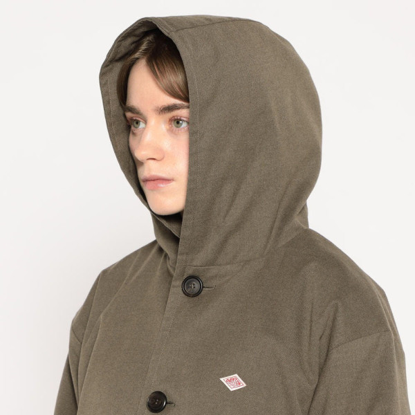 단톤 여성용 울 라이크 단열 후드 와이드 재킷 2컬러 DT-A0673 WLX DNB252L101-0009