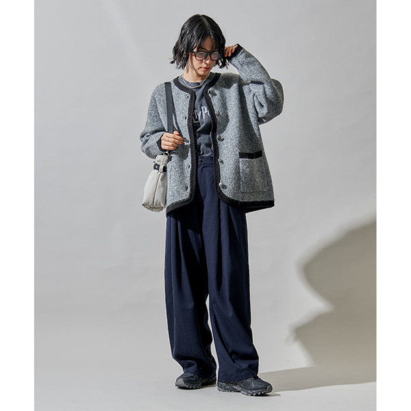 프릭스스토어 트리밍 치롤리안 니트 자켓 3컬러 1134248901494