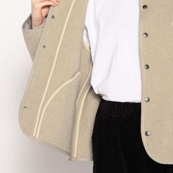 단톤 여성 울 라이트 파일 스탠드카라 자켓 4컬러 DT-A0714 WLP DNB252L101-0030