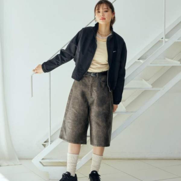 나이키 스포츠웨어 에브리싱 우븐 여성 오버사이즈 레펠 UV 프로텍션 재킷 블랙 HJ1000-010