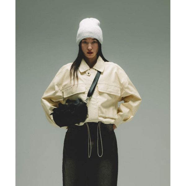 프릭스스토어 페이크 가죽 쇼트 블루종 재킷 3컬러 1153248901463