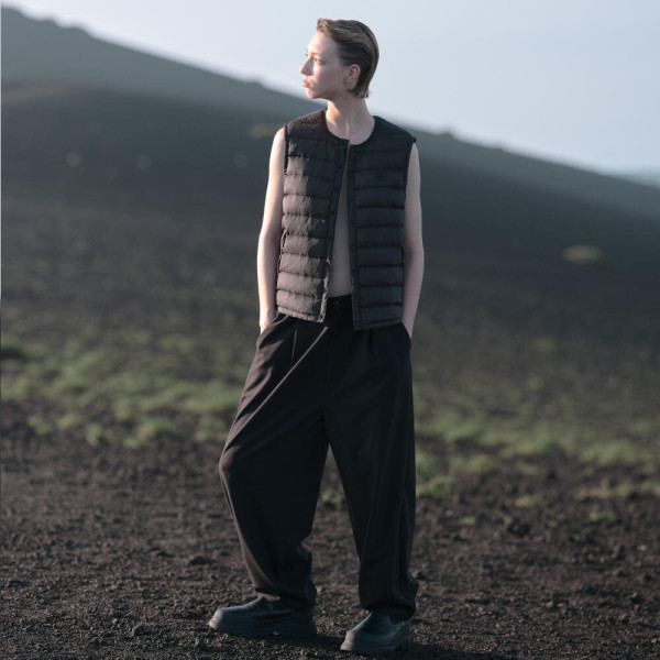 단톤 여성 나일론 타프타 화이트 구스 이너 다운 베스트 3컬러 DT-A0002 KSS DNB252L101-0036