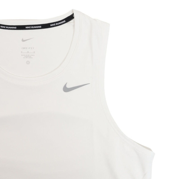 나이키 드라이핏 마일러 러닝 탱크탑 화이트 DV9322-100