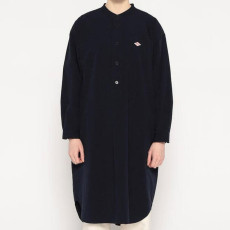 단톤 여성 코튼 워셔 밴드 카라 롱셔츠 2컬러 DT-B0342 MUG DNB252L203-0003