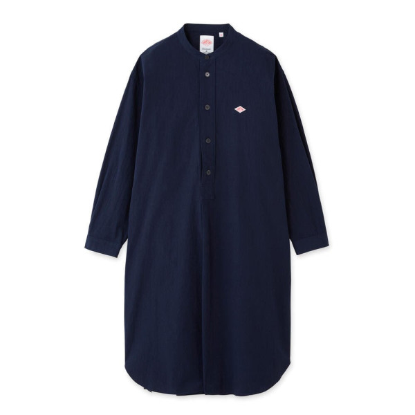 단톤 여성 코튼 워셔 밴드 카라 롱셔츠 2컬러 DT-B0342 MUG DNB252L203-0003