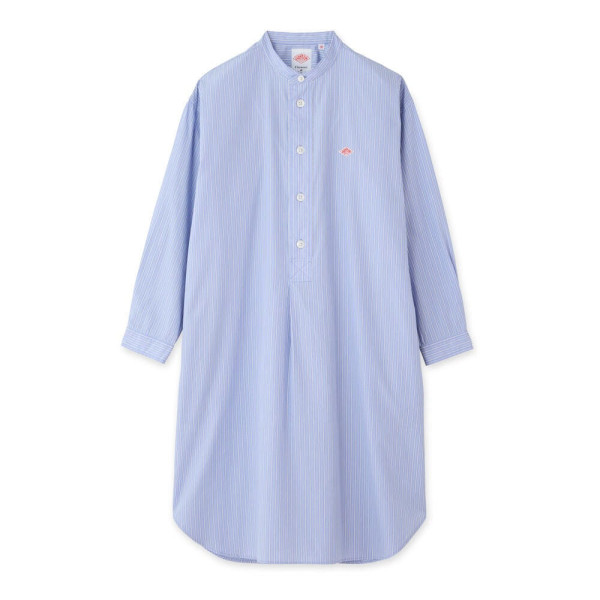 단톤 여성 코튼 포플린 밴드 카라 롱셔츠 2컬러 DT-B0342 RPL DNB252L203-0004