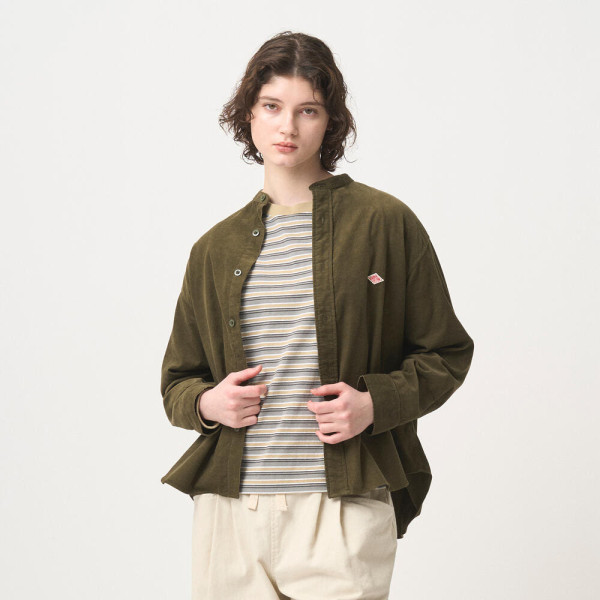 단톤 여성 코듀로이 밴드 칼라 셔츠 6컬러 DT-B0290 MCD DNB252L104-0007