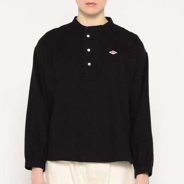 단톤 여성 오가닉 코튼 헨리넥 셔츠 4컬러 DT-B0304 OCV DNB252L104-0014