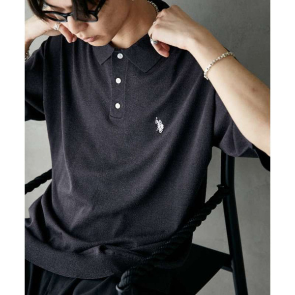 퍼블럭스 U.S. POLO ASSN. 유에스폴로에센 별주 니트 폴로셔츠 3컬러 3132291600001
