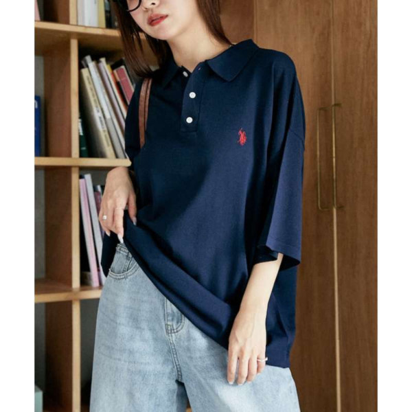 퍼블럭스 U.S. POLO ASSN. 유에스폴로에센 별주 니트 폴로셔츠 3컬러 3132291600001