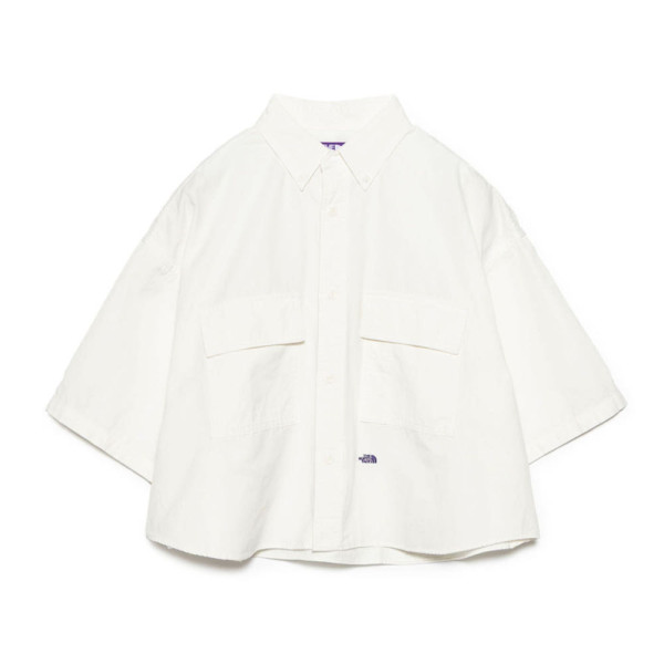 노스페이스 퍼플라벨 여성 버튼 다운 필드 S/S 크롭 셔츠 2컬러 N25SG135