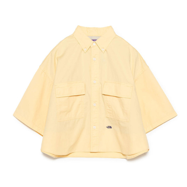 노스페이스 퍼플라벨 여성 버튼 다운 필드 S/S 크롭 셔츠 2컬러 N25SG135