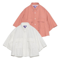노스페이스 퍼플라벨 버튼 다운 필드 S/S 크롭 셔츠 2컬러 N25SG054