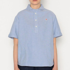 단톤 여성 옥스퍼드 라운드 카라 풀오버 패턴 반팔 셔츠 2컬러 DT-B0283 SOX DNB251L104-0005