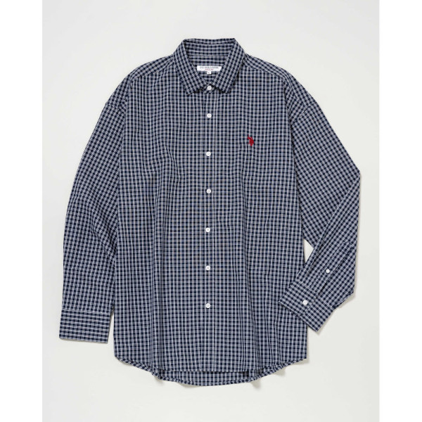 U.S. POLO ASSN. 유에스폴로에센 더블 홀스맨 자수 셔츠 4컬러 PLM51711DQ