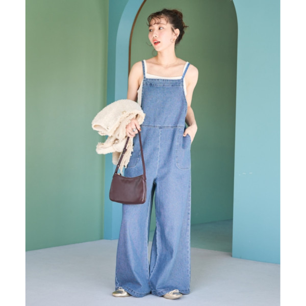 프릭스스토어 끈 데님 살로펫 멜빵바지 점프슈트 5컬러 1346248900526