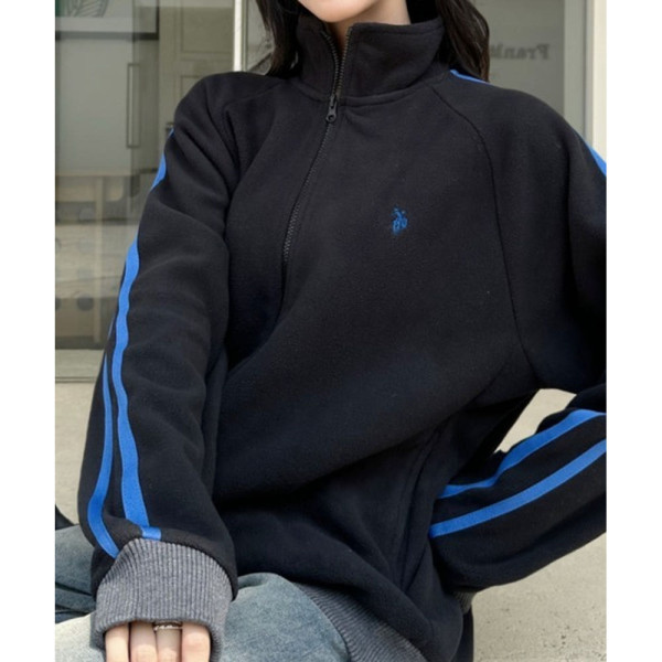 U.S. POLOASSN. 유에스폴로에센 라인 디자인 플리스 트랙 자켓 5컬러 85733804 ada1458