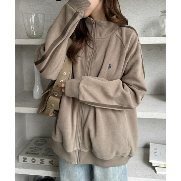 U.S. POLOASSN. 유에스폴로에센 라인 디자인 플리스 트랙 자켓 5컬러 85733804 ada1458