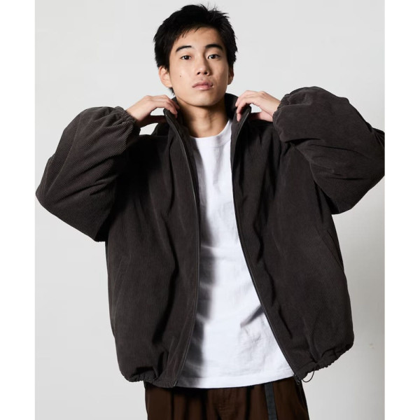 프릭스스토어 릴랙스핏 코듀로이 안솜 스탠드 블루종 3컬러 1251248900728