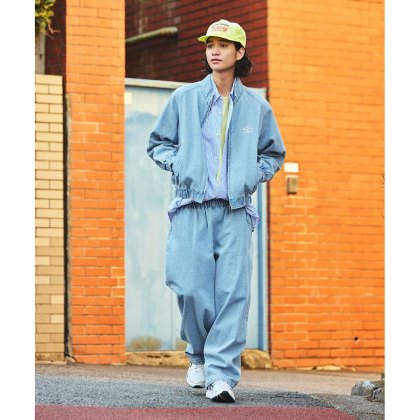 프릭스스토어 엄브로 별주 데님 스탠드 칼라 블루종 3컬러 1059394400033