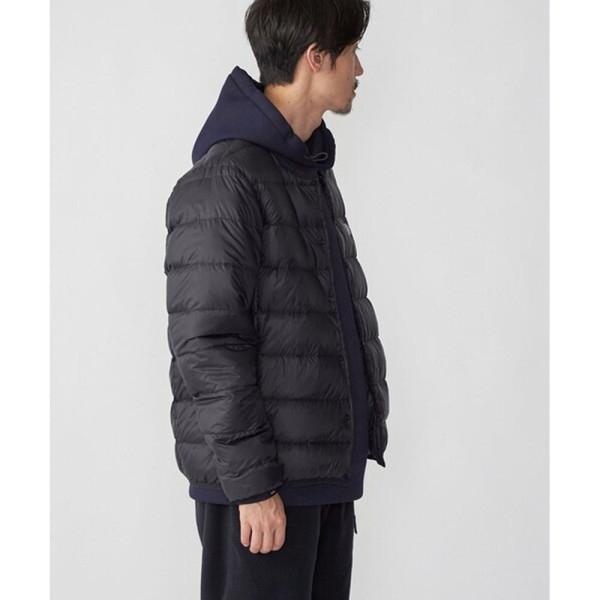 쉽스 별주 타이온 로고 와펜 나일론 크루넥 이너 다운 가디건 3컬러 85837431