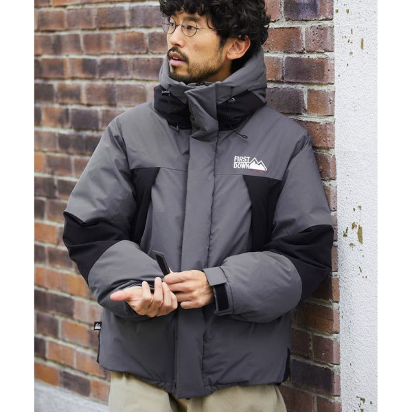 프릭스스토어 퍼스트다운 별주 빅 실루엣 패널 숏 다운 3컬러 1056234300140