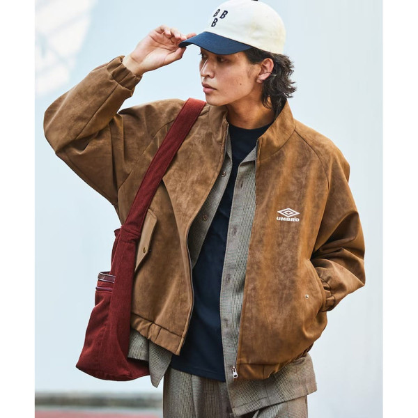 프릭스스토어 엄브로 브러시드 스탠드 카라 블루종 5컬러 1059394400020