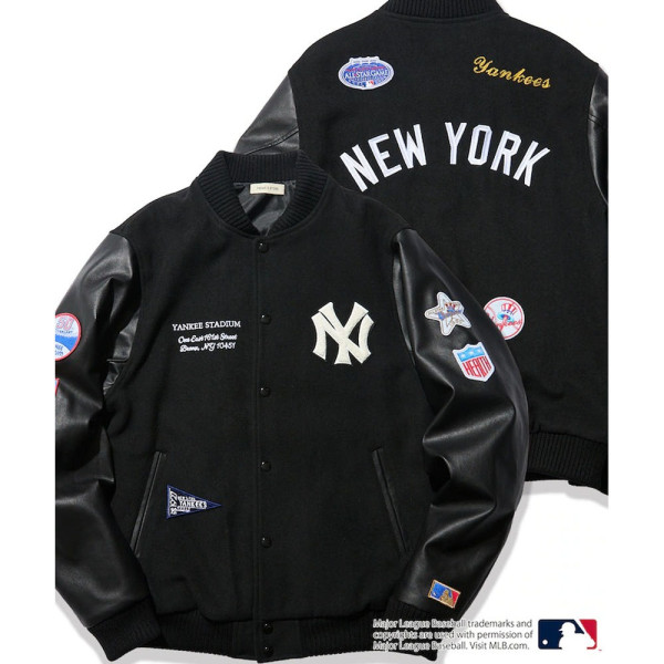 프릭스스토어 MLB 메이저리그 베이스볼 멀티 디자인 자수 와펜 스타디움 점퍼 3컬러 1251248900742