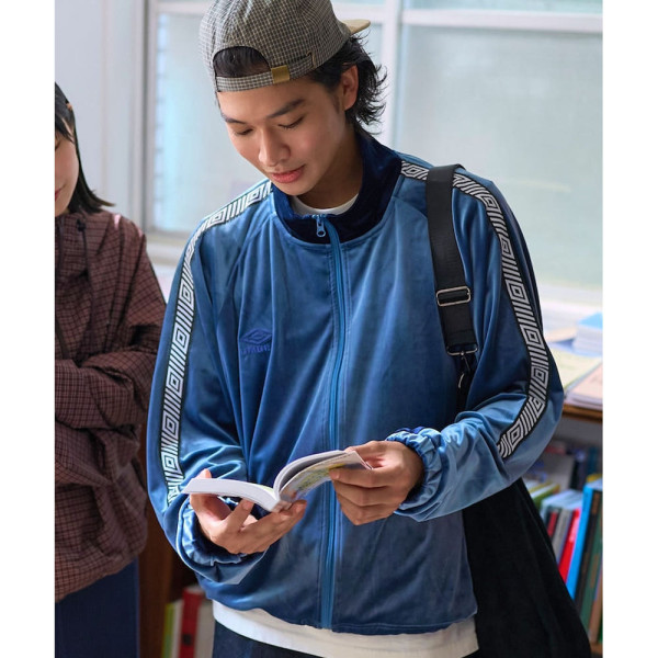 프릭스스토어 별주 엄브로 벨루어 트랙 자켓 벨벳 점퍼 3컬러 1059394400019