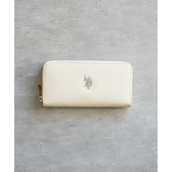 U.S. POLOASSN. 유에스폴로에센 고트 레더 지퍼 라운드 지갑 3컬러 USPA-2734