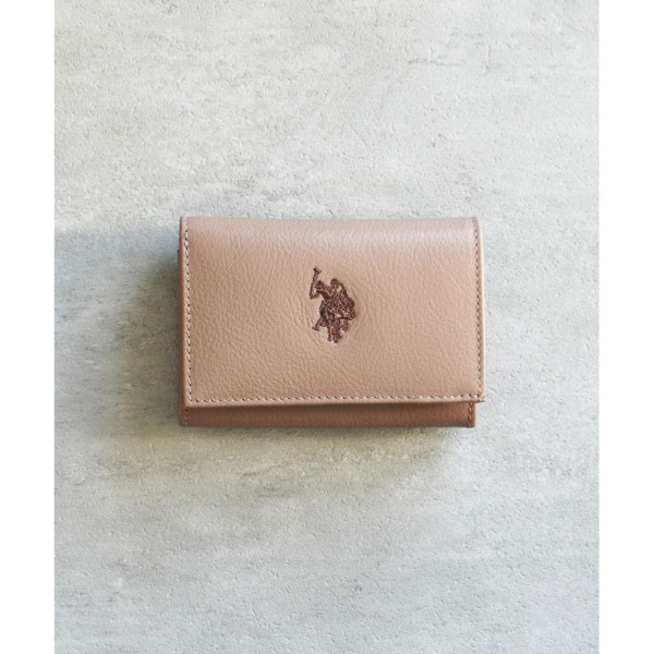 U.S. POLOASSN. 유에스폴로에센 고트 레더 컴팩트 지갑 3컬러 USPA- 2736