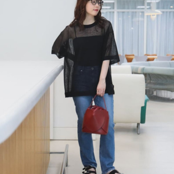 빔즈 하트 하트 모티프 숄더백 2컬러 43-61-0136-331