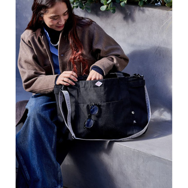 프릭스스토어 루토트 별주 미디엄 포켓 D 발수 토트백 자가드 스트랩 3컬러 1169425200001