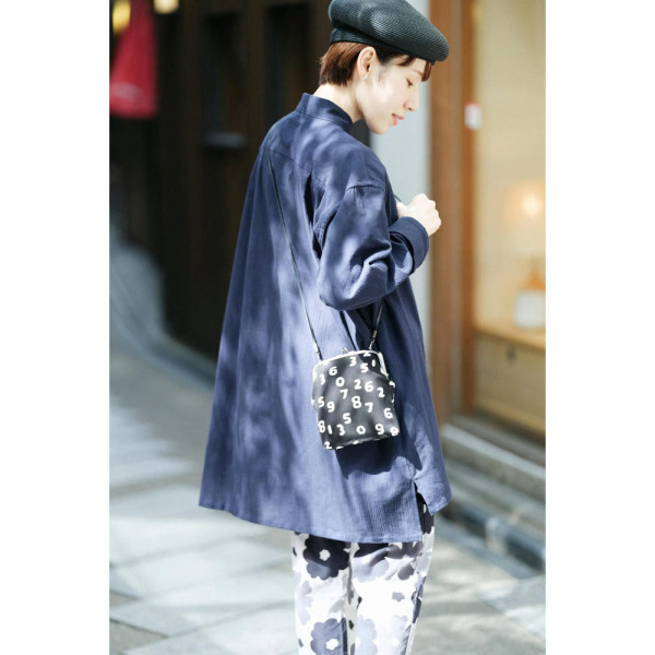 소우소우 SOU SOU 캔버스 가마구치 가방 L 블랙 6299997 6299998