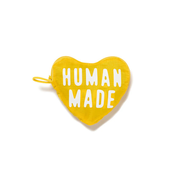 휴먼메이드 하트 쇼핑백 라지 2컬러 HM30GD025