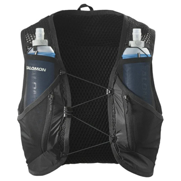 살로몬 러닝 백팩 남성용 액티브 스킨 12 세트 블랙 LC2177400