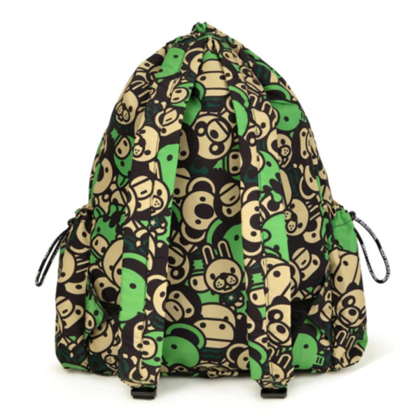 베이프 올 프랜즈 라지 백팩 그린 AL20189313