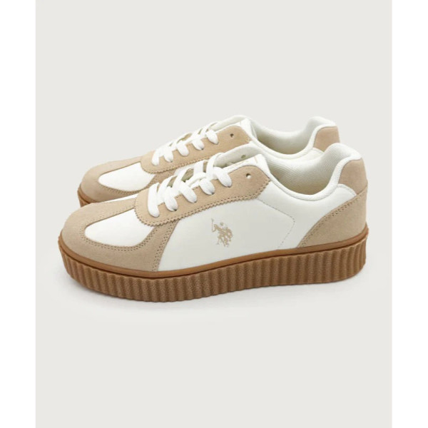 U.S. POLO ASSN. 유에스폴로에센 클리오조 천연 가죽 통굽 스니커즈 2컬러 PL00813ol