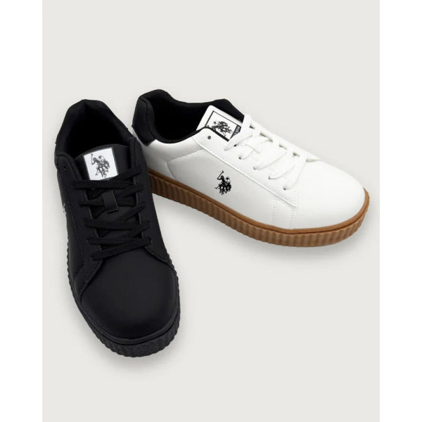 U.S. POLO ASSN. 유에스폴로에센 쿼터 호스 로우컷 통굽 스니커즈 2컬러 PL00811