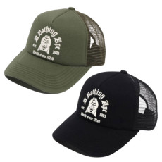 베이프 로고 코튼 패널 매쉬캡 볼캡 2컬러 1L30180004