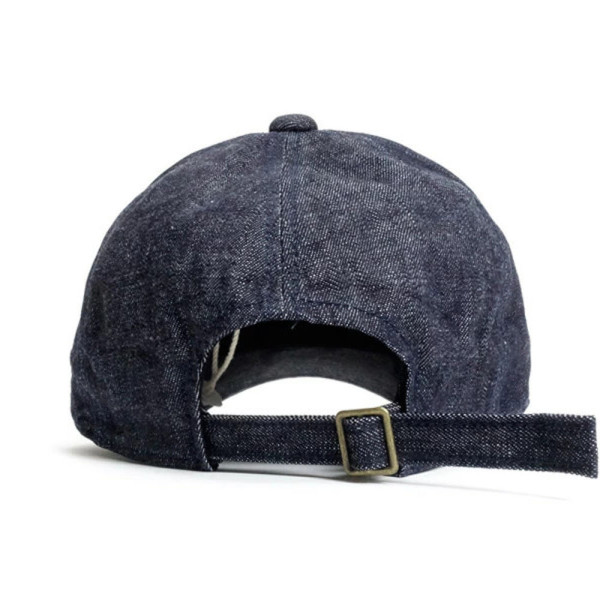 풀카운트 FULLCOUNT 야구모자 데님 로고 와펜 아메카지 볼캡 인디고 6770