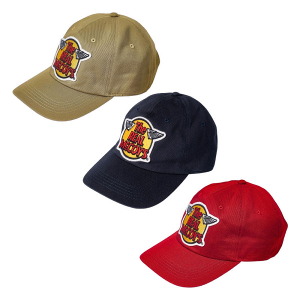 더리얼맥코이 THE REAL McCOY'S 로고 베이스볼 캡 3컬러 MA23001