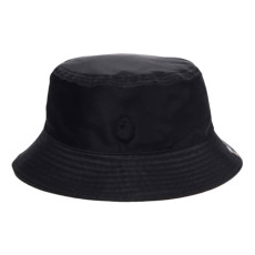 베이프 칼리지 모노그램 리버서블 버클 햇 모자 블랙 1L30181305