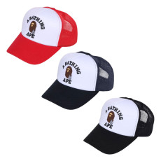 베이프 온라인한정 고 에이프 포인터 칼리지 베이펙 메쉬캡 3컬러 1L25180001