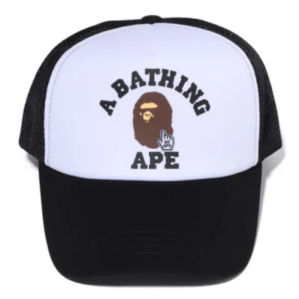 베이프 온라인한정 고 에이프 포인터 칼리지 베이펙 메쉬캡 3컬러 1L25180001