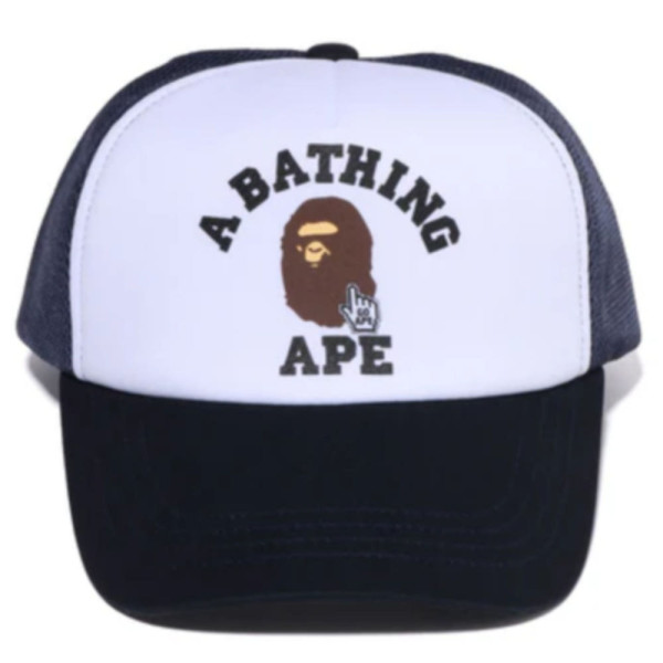 베이프 온라인한정 고 에이프 포인터 칼리지 베이펙 메쉬캡 3컬러 1L25180001