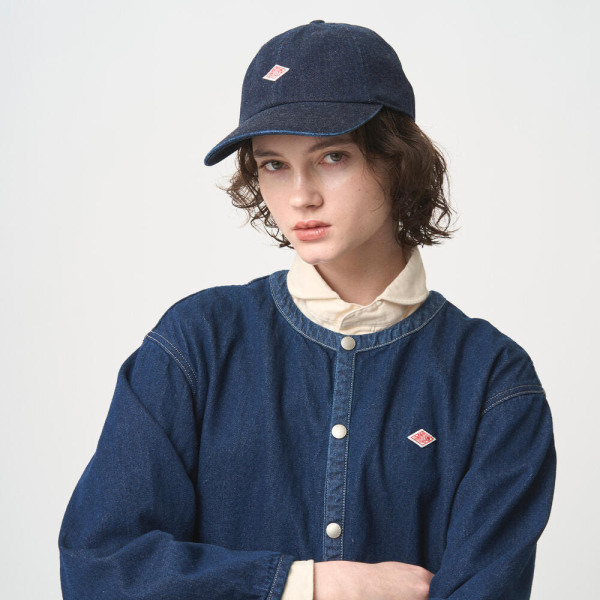 단톤 워시드 데님 6패널 캡 모자 2컬러 DT-H0227 DEW DNB252U303-0003