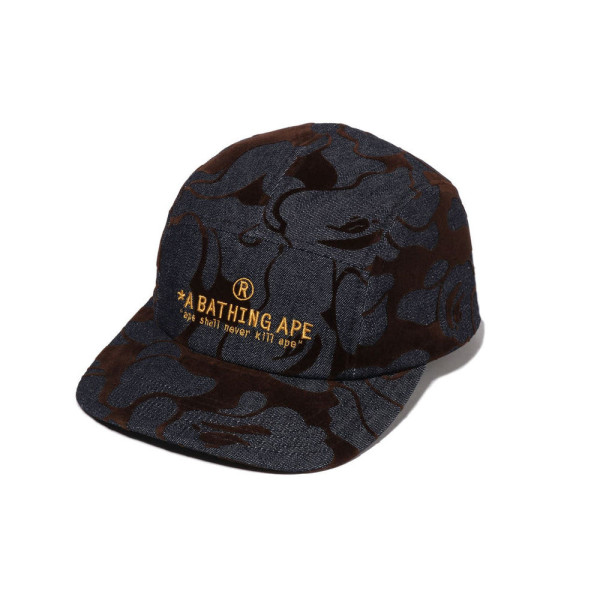 베이프 카모 플로크 데님 젯 캡 1L80180014